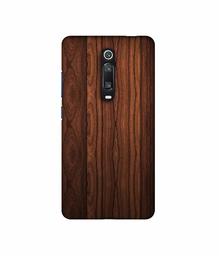 Amazon Brand - Solimo Designer Wooden Texture 3D Printed Hard Back Case Mobile Cover for Mi K20 / Mi K20 Pro