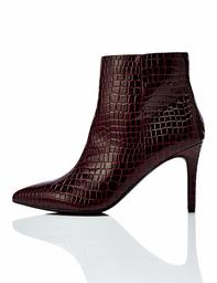 find. High Point Botines, Rouge (Burgundy Croc), 36 EU