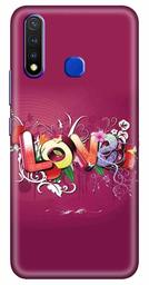 Amazon Brand - Solimo Designer Love 3D Printed Hard Back Case Mobile Cover for Vivo Y19 / Vivo U20