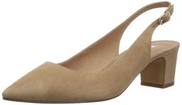 206 Collective Laila Sling Back Dress Pump Pumps-Shoes, Caramel Wildleder, EU 40-41