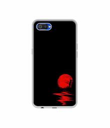 Amazon Brand - Solimo Designer Red Moon UV Printed Soft Back Case Mobile Cover for Realme C2