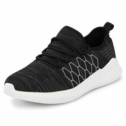 Klepe Men's Running Shoes-8 UK (42 EU) (9 US) (KP781/BLK)