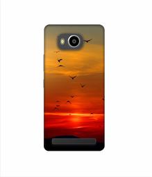 Amazon Brand - Solimo Designer Group Birds 3D Printed Hard Back Case Mobile Cover for Lenovo A7700