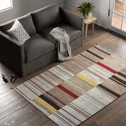 Stone & Beam Modern Gabbeh Inspired Wool Rug