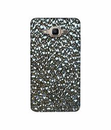 Amazon Brand - Solimo Designer Foil Paper Texture 3D Printed Hard Back Case Mobile Cover for Samsung Galaxy J2 Prime