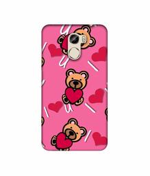 Amazon Brand - Solimo Designer Heart Holding Bear 3D Printed Hard Back Case Mobile Cover for Gionee X1