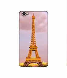 Amazon Brand - Solimo Designer Eiffel Tower Paris 3D Printed Hard Back Case Mobile Cover for Vivo Y55L