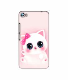 Amazon Brand - Solimo Designer Babby Kitty 3D Printed Hard Back Case Mobile Cover for Micromax Canvas Fire 4 A107