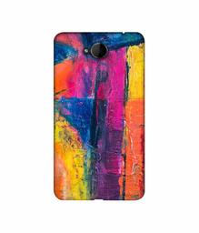 Amazon Brand - Solimo Designer Color Mash On Canvas 3D Printed Hard Back Case Mobile Cover for Microsoft Lumia 650