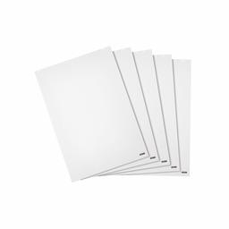 AmazonBasics Lot de 5 blocs de papier vierge pour tableau de conférence 20 feuilles 680 x 980 mm