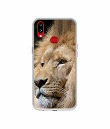 Amazon Brand - Solimo Designer Lion UV Printed Soft Back Case Mobile Cover for Samsung Galaxy A10s