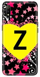 Amazon Brand - Solimo Designer Heart Pattern Alphabet-Z 3D Printed Hard Back Case Mobile Cover for Realme 3 / Realme 3i