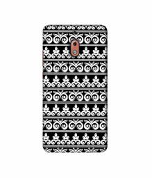 Amazon Brand - Solimo Designer Two Different Patterns 3D Printed Hard Back Case Mobile Cover for Nokia 2.1