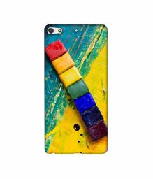 Amazon Brand - Solimo Designer Wax Color Blocks 3D Printed Hard Back Case Mobile Cover for Gionee Elife S7