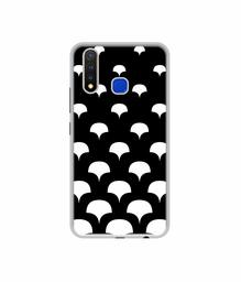 Amazon Brand - Solimo Designer White Texture UV Printed Soft Back Case Mobile Cover for Vivo U20