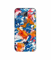 Amazon Brand - Solimo Designer Wax Color Mash On Canvas 3D Printed Hard Back Case Mobile Cover for Huawei G8