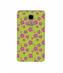 Amazon Brand - Solimo Designer Pink Flower Patterns 3D Printed Hard Back Case Mobile Cover for Huawei Honor 5c