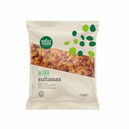 Whole Foods Market - Organic Sultanas, 250 g