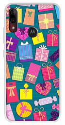 Amazon Brand - Solimo Designer Multicolor Gift Abstract Printed Soft Back Case Mobile Cover for Motorola Moto E6s / Motorola Moto E6 Plus