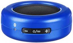 AmazonBasics - Microaltavoz portátil con Bluetooth, color azul