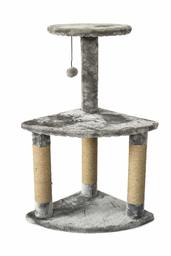 AmazonBasics Platform Cat Tree - Medium, Gray (Renewed)