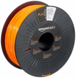 AmazonBasics - Filamento para impresora 3D, ácido poliláctico (PLA), 2.85 mm, cinta de 1 kg, naranja neón