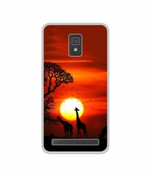 Amazon Brand - Solimo Designer Sunshade UV Printed Soft Back Case Mobile Cover for Lenovo A6600