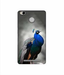 Amazon Brand - Solimo Designer Peacock 3D Printed Hard Back Case Mobile Cover for Xiaomi Redmi 3S Prime