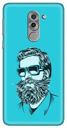 Amazon Brand - Solimo Designer Beard Man 3D Printed Hard Back Case Mobile Cover for Huawei Honor 6X