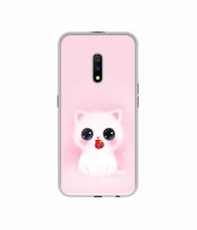 Amazon Brand - Solimo Designer Kitty UV Printed Soft Back Case Mobile Cover for Realme X