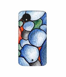 Amazon Brand - Solimo Designer Pebbles Drawing 3D Printed Hard Back Case Mobile Cover for Micromax Canvas A1