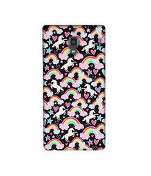 Amazon Brand - Solimo Designer Unicorn Texture 3D Printed Hard Back Case Mobile Cover for Xiaomi Redmi 1S