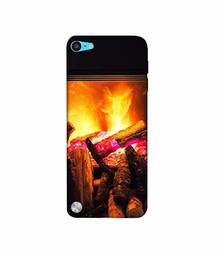 Amazon Brand - Solimo Designer Born Fire 3D Printed Hard Back Case Mobile Cover for Apple iPod Touch 5th Generation