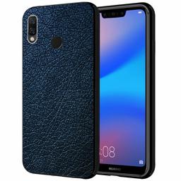 Amazon Brand - Solimo Designer Leather Texture Printed Hard Back Case Mobile Cover for Huawei Nova 3i (D287)