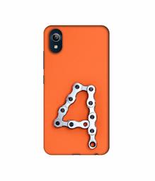 Amazon Brand - Solimo Designer Number Four 3D Printed Hard Back Case Mobile Cover for Vivo Y91i