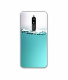 Amazon Brand - Solimo Designer Half Fill UV Printed Soft Back Case Mobile Cover for Micromax Canvas Infinity Pro