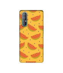 Amazon Brand - Solimo Designer Watermelon Pattern 3D Printed Hard Back Case Mobile Cover for Oppo Reno 3 Pro