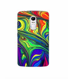 Amazon Brand - Solimo Designer Mash Painting 3D Printed Hard Back Case Mobile Cover for Lenovo Vibe X3