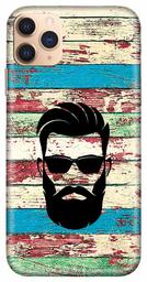 Amazon Brand - Solimo Designer Beard Man 3D Printed Hard Back Case Mobile Cover for Apple iPhone 11 Pro