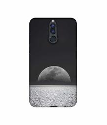 Amazon Brand - Solimo Designer Half Moon View 3D Printed Hard Back Case Mobile Cover for Huawei Honor 9i