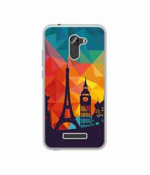 Amazon Brand - Solimo Designer Colored Paris UV Printed Soft Back Case Mobile Cover for Gionee X1S