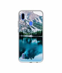 Amazon Brand - Solimo Designer Lake Mountain UV Printed Soft Back Case Mobile Cover for Lava Z93