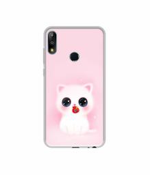 Amazon Brand - Solimo Designer Kitty UV Printed Soft Back Case Mobile Cover for Asus ZenFone Max Pro M2