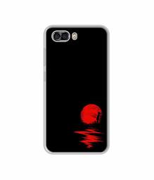 Amazon Brand - Solimo Designer Red Moon UV Printed Soft Back Case Mobile Cover for InFocus Turbo 5 Plus