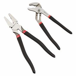 AmazonBasics Linesman & Groove Joint Pliers Set - 2-Piece