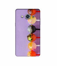 Amazon Brand - Solimo Designer Gilliter Lollipops 3D Printed Hard Back Case Mobile Cover for Samsung Galaxy J3 Pro