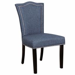 Amazon Brand – Ravenna Home Modern Dining Chair, 37.6 Inch Height, Denim Blue