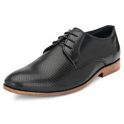 Nubeno Men's Black Formal Shoes-6 UK (40 EU) (3501)