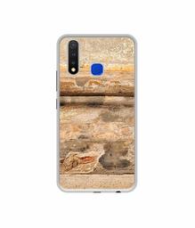 Amazon Brand - Solimo Designer Rushed Marble UV Printed Soft Back Case Mobile Cover for Vivo U20