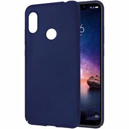 Amazon Brand - Solimo Mobile Cover (Hard Back & Slim) for Xiaomi Redmi Note 6 Pro (Blue)